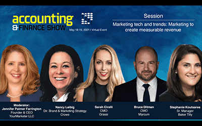 Marketing Tech and Trends | Accounting & Finance Show Americas 2021